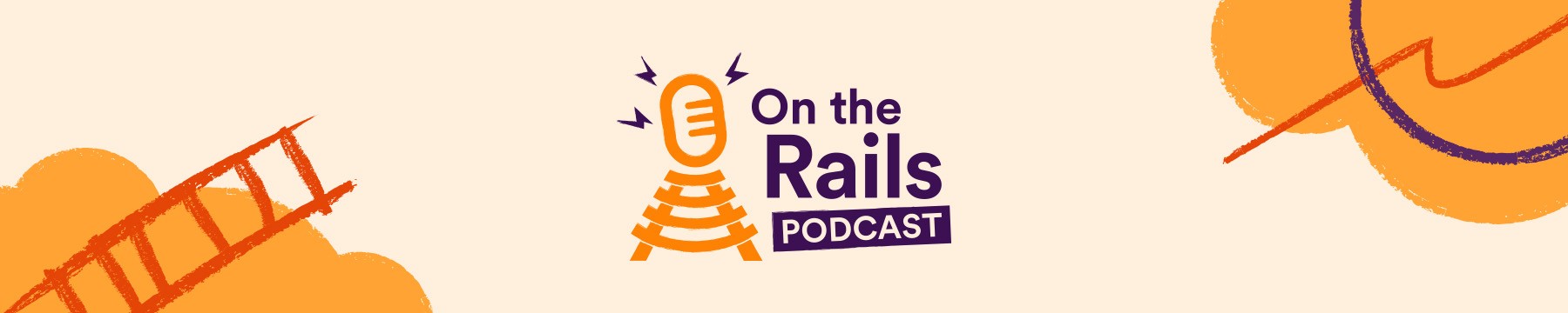 On the Rails podcast banner.
