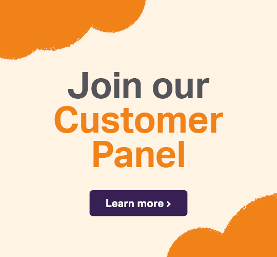 Join our customer panel