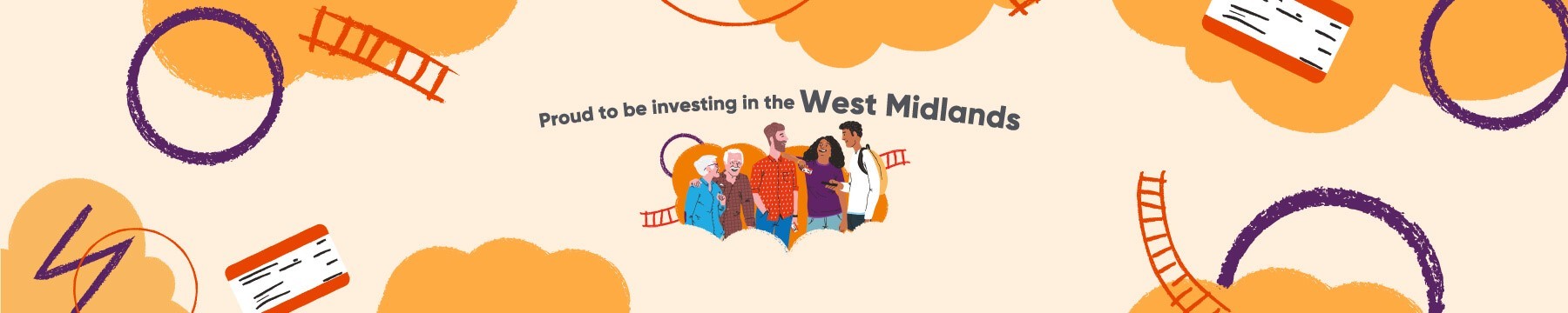 proud to be investing in the west midlands banner