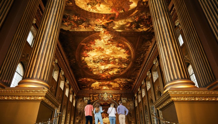 Old Royal Naval College, home to the Painted Hall