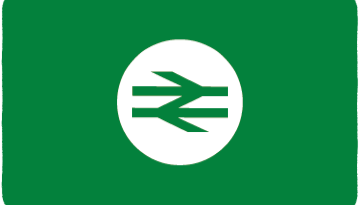 Disabled person railcard logo