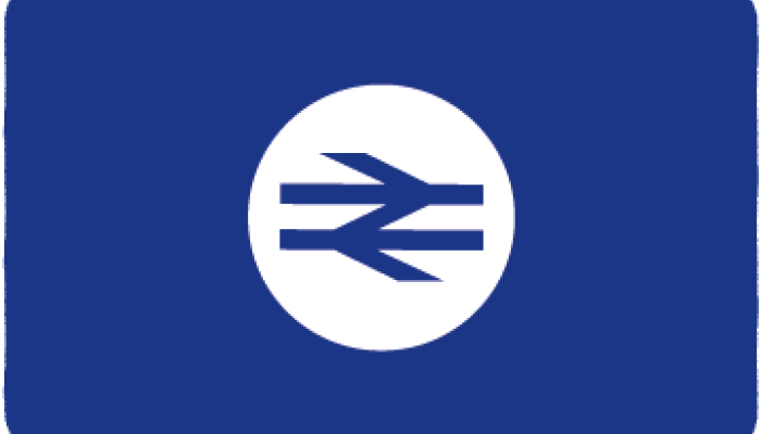 Senior Railcard colour branding - blue