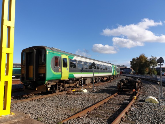 London Midland Class 153 going into retirement
