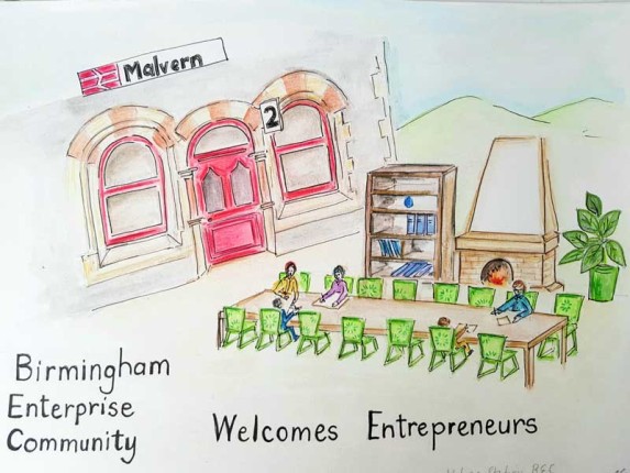 Illustration of Worcester Community Enterprise