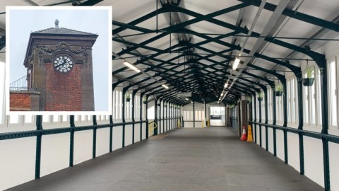 Nuneaton’s historic station clock and footbridge get £4m upgrade
