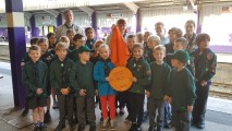 1st Bournville Scouts plaque unveiling Cross City Heroes