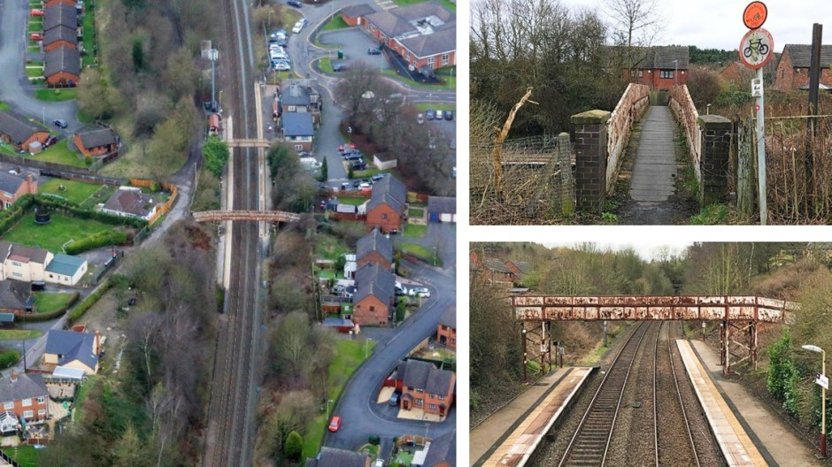 Major investment in footbridge at Shropshire station