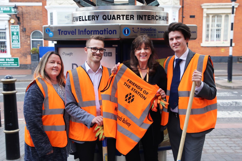 Jewellery Quarter BID becomes the first Business Improvement District in the UK to adopt a station