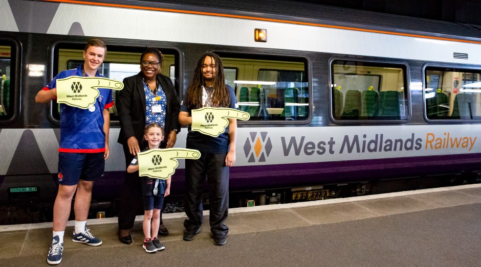 West Midlands Railway to provide free train travel to competitors at this year's British Transplant Games