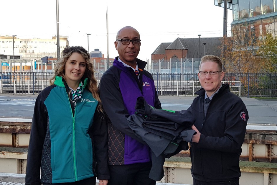 ​Railway staff donate over ten tonnes of old uniform to The Salvation Army